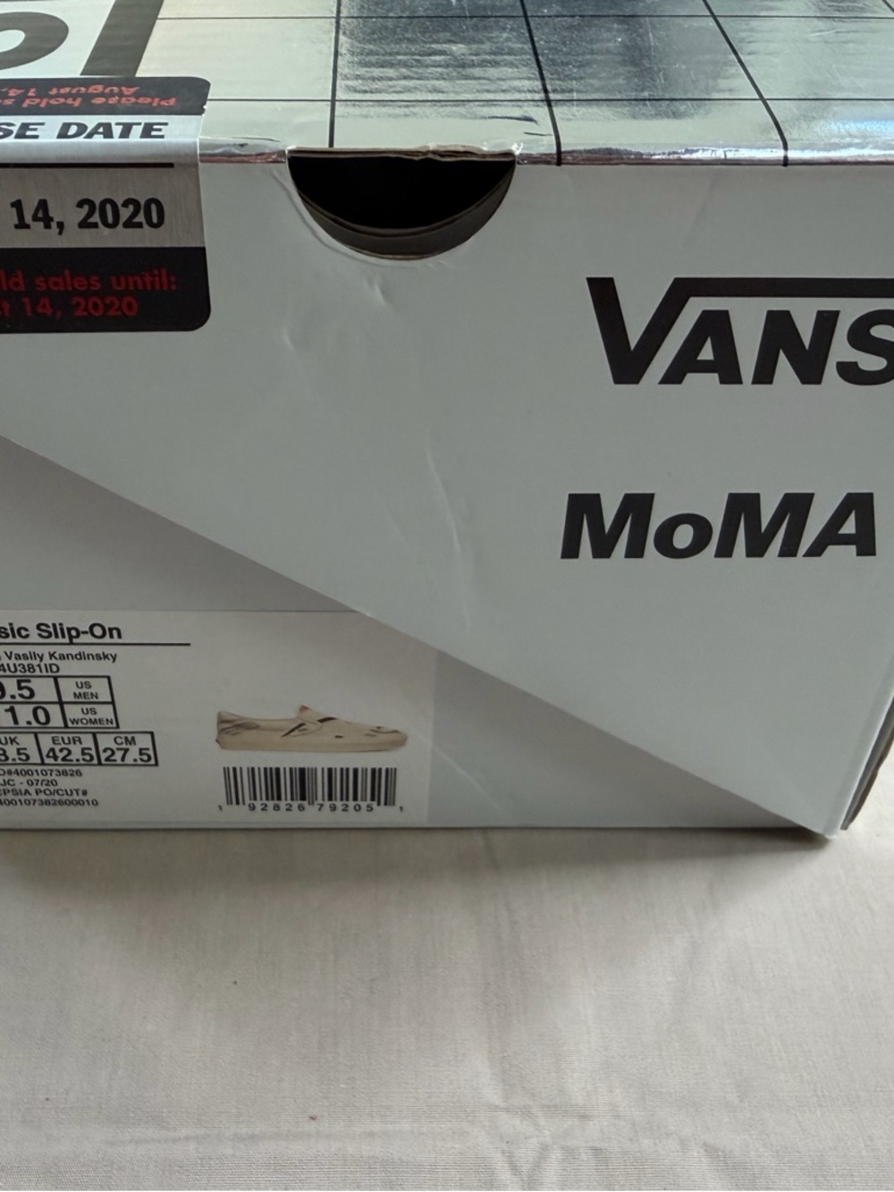 Vans X Moma Kandinsky Classic Slip On US 9.5 - Picture 11 of 11
